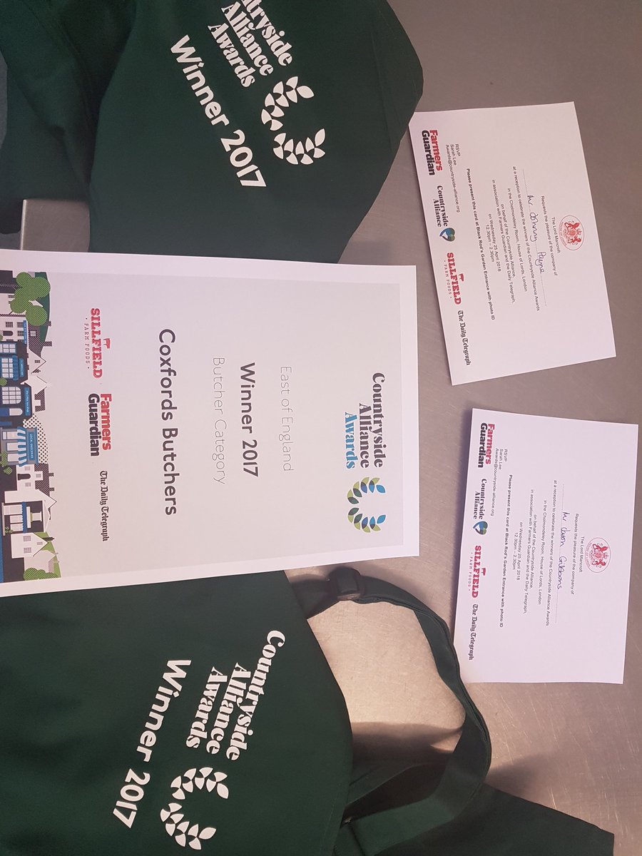 We only went and won!!!so chuffed for the team and thanks to all the customers!!@charlieboychef <a href="/Bakerandy1/">Andrew baker</a> <a href="/WoodfordesTap/">The Fur & Feather Inn</a> <a href="/ProudlyNorfolk/">Proudly Norfolk</a> @FeastNorfolk <a href="/ArtOButchery/">#MEATTHEBUTCHER</a>