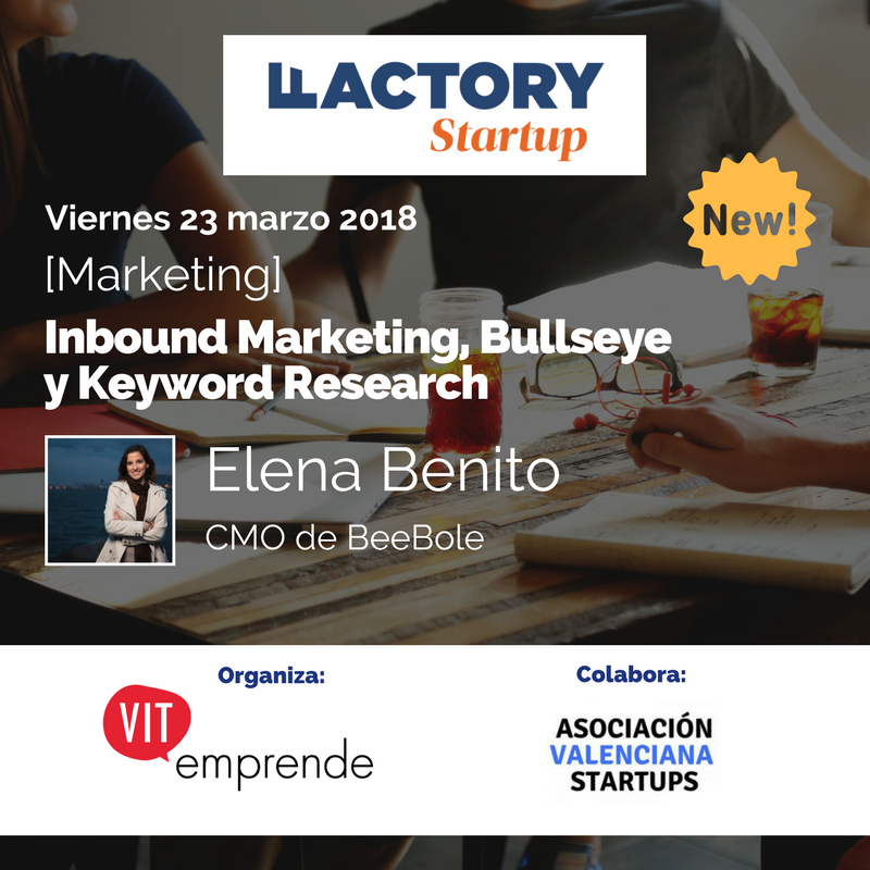 vlciconnect's tweet photo. 🚀 Hoy acabamos esta edición de #FactoryStartup con una sesión de lujo: @ElenaBRZ, CMO de @BeeBole, nos dará las claves para mejorar nuestras nociones de MKT y convertirnos en lo que ella denomina 'Full Stack Marketing' #InboundMarketing #Bullseye #KeywordResearch #Marketing https://t.co/WkP5n6BwZv
