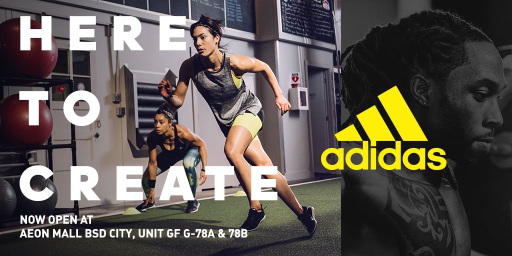 Now Open adidas at AEON MALL BSD CITY 