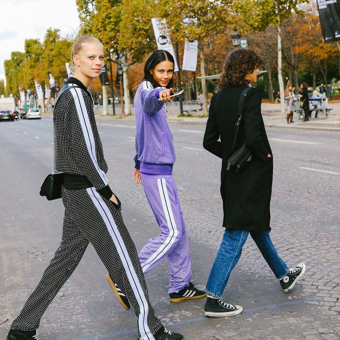 adidas Glam Track Suit - Purple, Women's Lifestyle