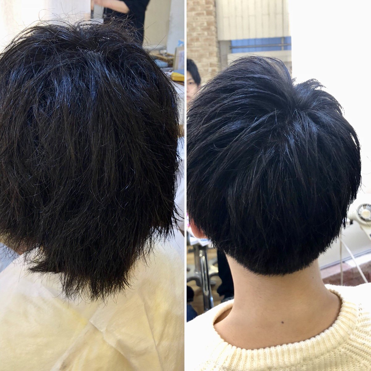 宮川太志 Hairmakefrei 代表 No Twitter T Co Odoqtzauz4 メンズの自然さを追求した縮毛矯正 もうここまできてる 髪質でやりたい髪型諦めてない それを Freiならやりたい髪型に変えてみせます 最高の技術で 大阪 梅田 縮毛矯正 ストレート 自然