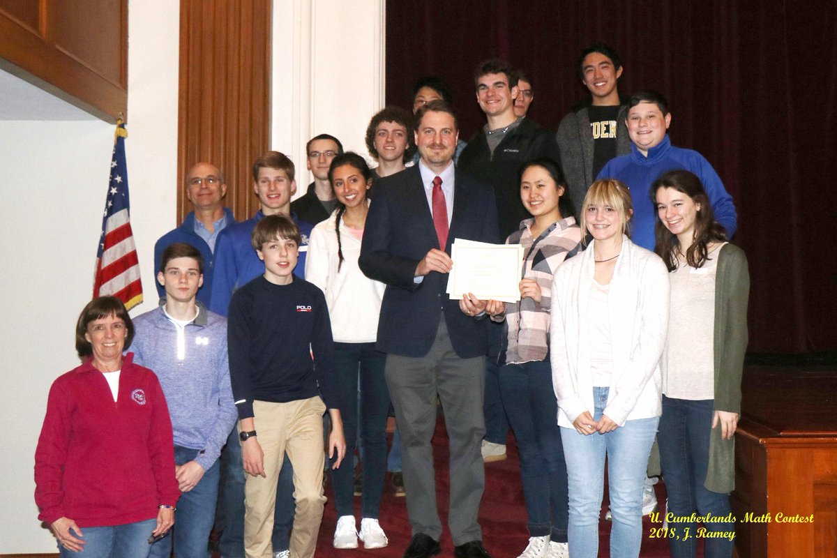 UCmathphysics's tweet image. Congratulations to 2018 @UCumberlands High School Math Contest Third Place (place) School: Lexington Catholic High School.  #LexingtonCatholic
