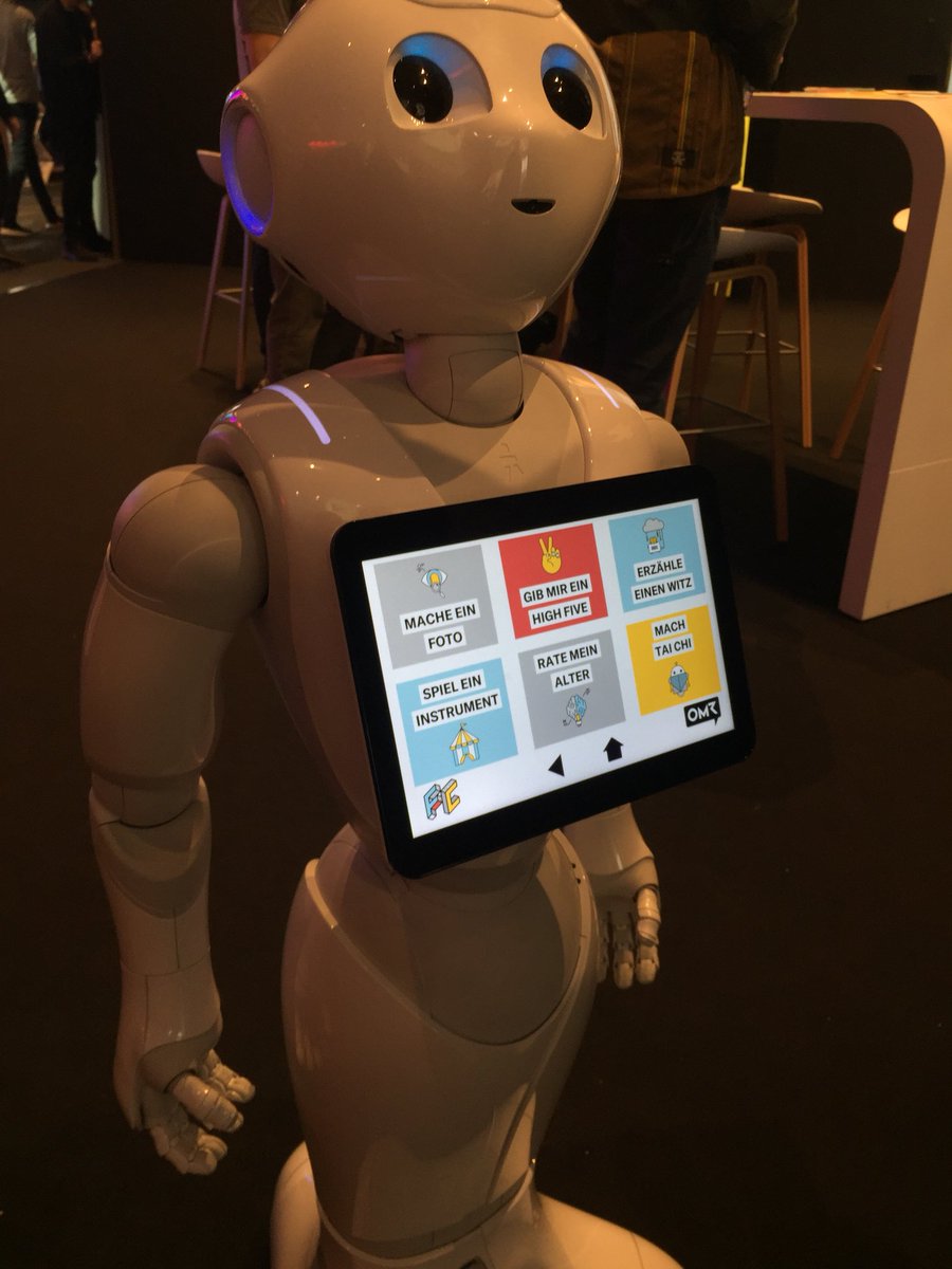 Tai-Chi-Robo #wirmachendieWelle #OMR18