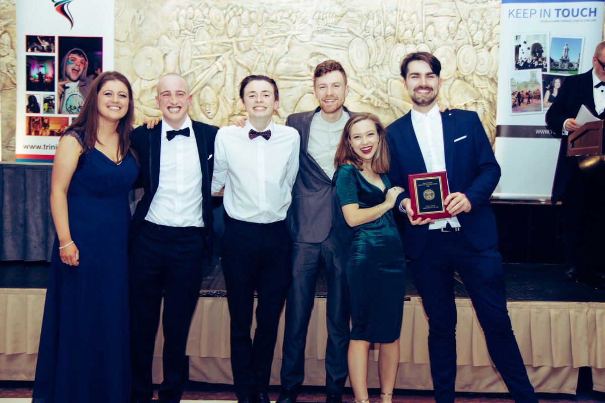 Congratulations to the winners of this years #TCD Society of the Year Awards. We sponsored two awards - Best Individual Anna McCollum <a href="/TCDBiosoc/">TCD Biosoc</a> and Best Large Society <a href="/trinityVDP/">Trinity VDP</a> #SOY18