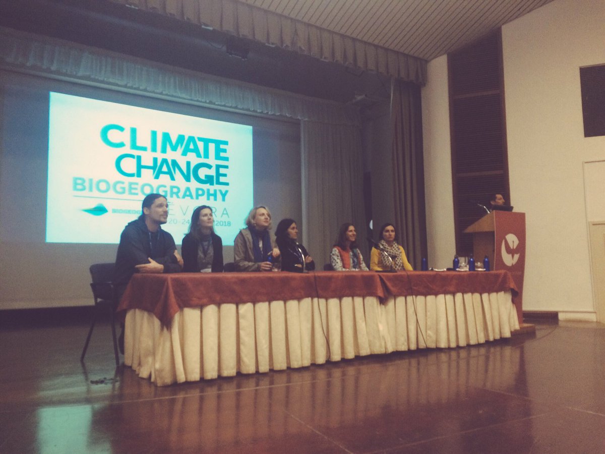 Refreshing and encouraging to see such a good representation of women in the #IBS2018 symposia #climatechange #womeninSTEMM