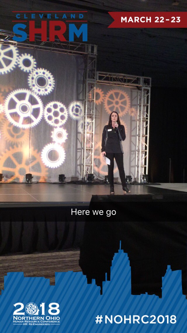 ClevelandSHRM's tweet photo. #NOHRC2018 is underway. Welcome to our new venue and we hope you enjoy your day #hrrocks #cleveland https://t.co/fY78K7Enyq