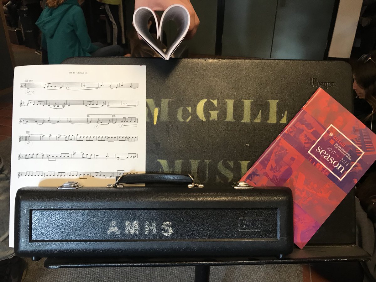 AMHS_Music's tweet photo. We are excited for a morning of workshops @schulichmusic #quebecadventure https://t.co/TR1BLcj7Ry