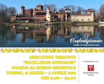 Mercatino Eccellenze Artigiane dal 31 marzo al 2 aprile al #BorgoMedievale