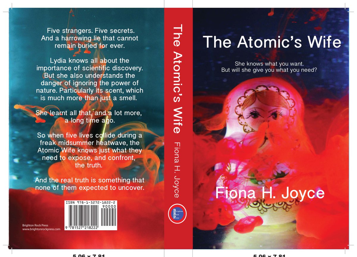 fiona_h_joyce's tweet photo. My #publishers sent me this, #print proof for my new #book, The Atomic's Wife, quite nice I thought... https://t.co/QCPrauvzDJ