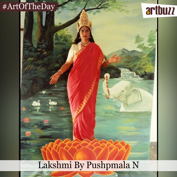 ArtBuzzIndia's tweet photo. A prominent figure in the art and video performing circuit, Pushpmala is known for her strongly feminist work and for her rejection of authenticity and embracing of multiple realities.

#9DaysOfFeminism #Navratri2018 https://t.co/qyJGx9RjtP