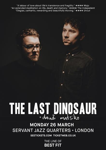 The Last Dinosaur, <a href="/naimrecs/">Naim Records</a> family favourite, play Servant Jazz Quarters on Monday. If you haven’t already, get your tickets here >> bit.ly/2u47Jpe
#live #gig #naimrecords #naimaudio