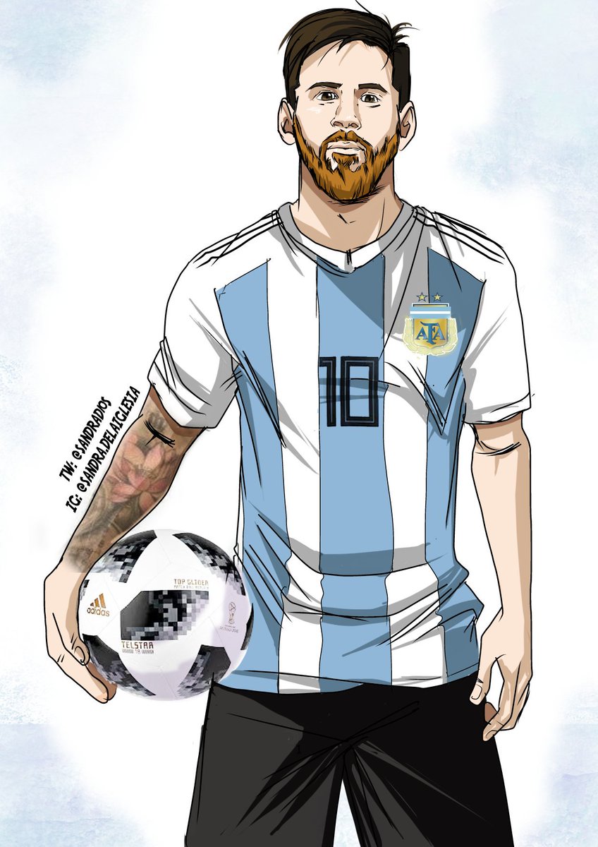 Sandra #629 #260 on Twitter: "#cartoon argentina time for #Messi ! (lo