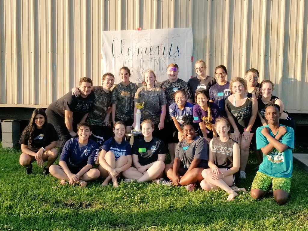 ClementsFFA's tweet image. Yesterday members participated in the first CHS FFA Ag Olympics Competition!!