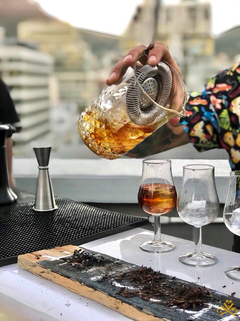 Snaps from @HavanaClubSA #HCCGP18 with winner Rudi from House of Machines —he’ll be representing SA at the global Havana Club Cocktail Grand Prix 📸 @CollinMakhubela #GlamFoodie