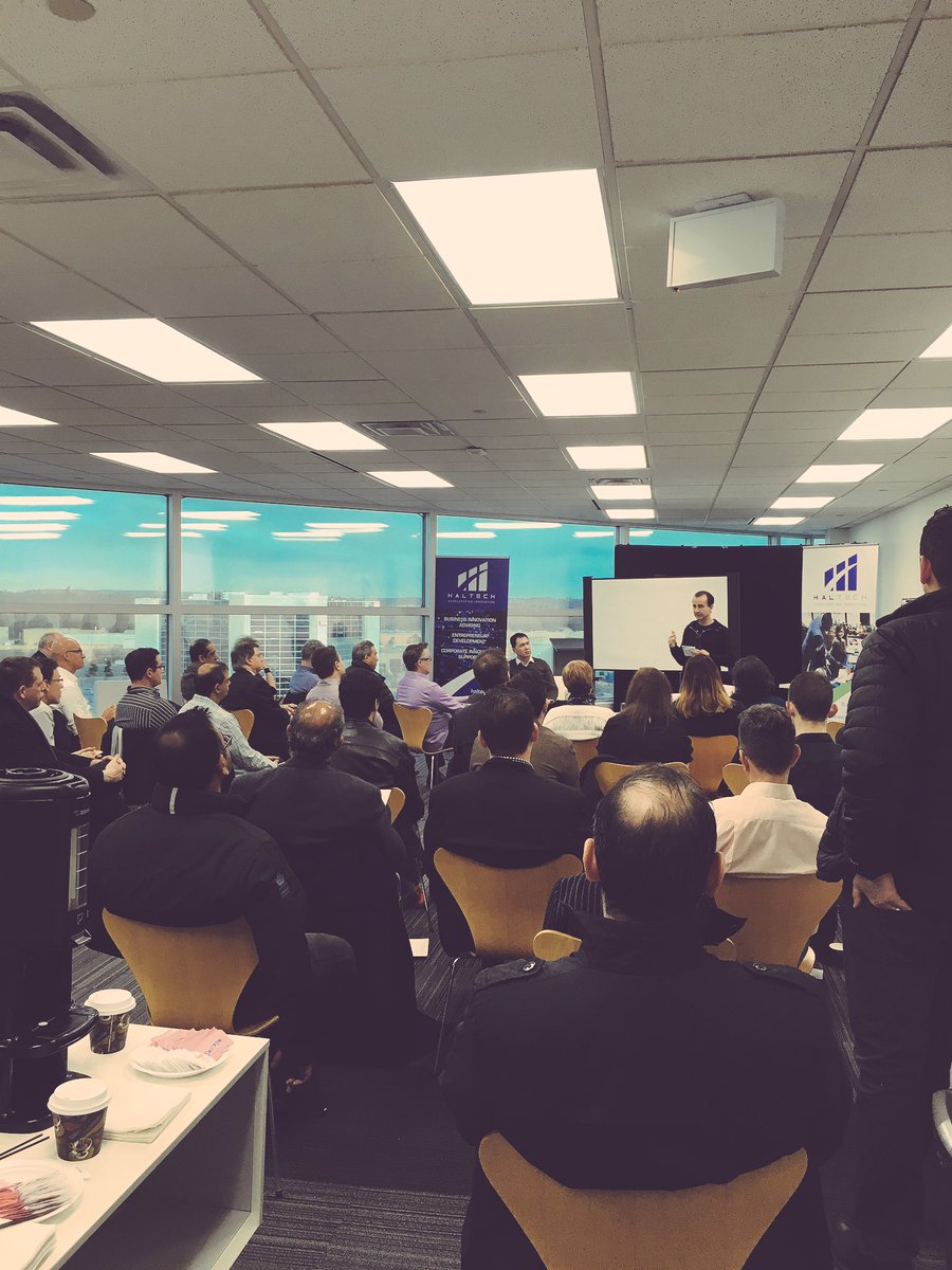 Push back. And don't burn your money - <a href="/VincentMifsud/">Vincent Mifsud</a> 's packed session this morning at <a href="/Haltech_RIC/">Haltech</a> #scaleup 😎☕️