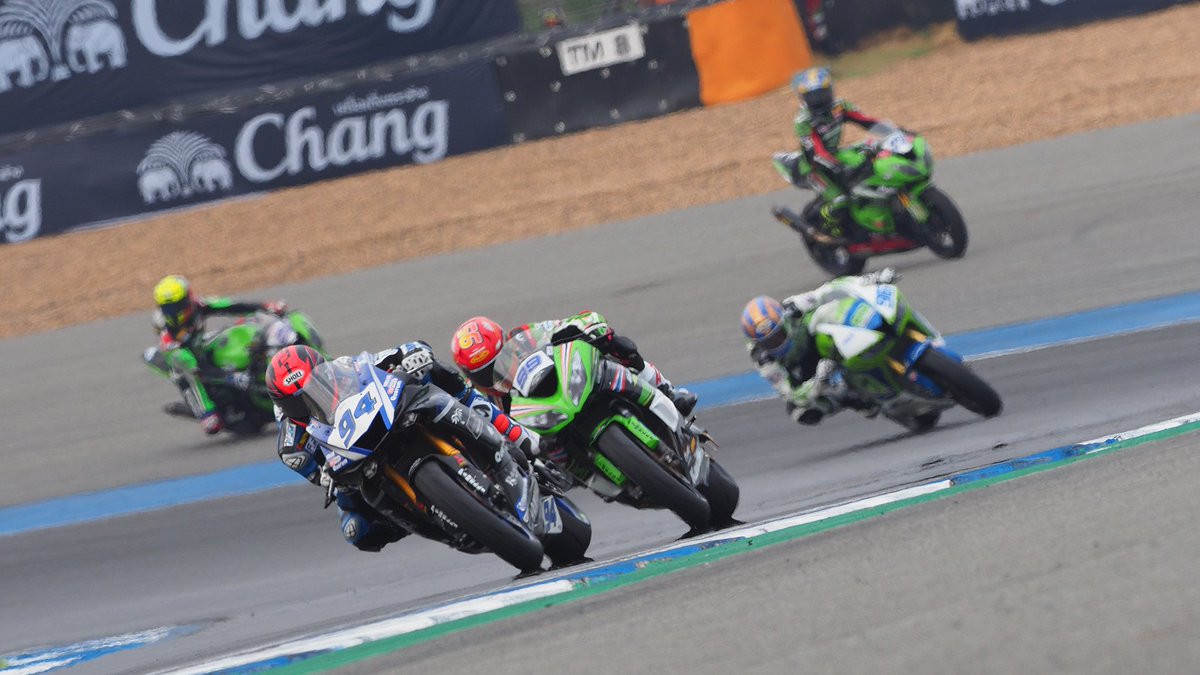 🔥 <a href="/Mahiaslucas/">Mahias lucas</a> remains the man to beat!

📽 Watch incredible #WorldSSP HIGHLIGHTS from Day 1! #THAIWorldSBK
worldsbk.com/en/videos/2018…