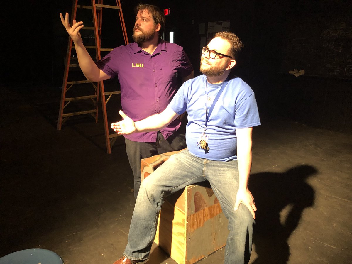 HUGE shoutout and enormous gratitude to <a href="/lessthanpleased/">Neal Hebert</a> &amp; <a href="/WiliamTal/">Tal_Thom</a> for creating a true black box theatre here at #MCK!
