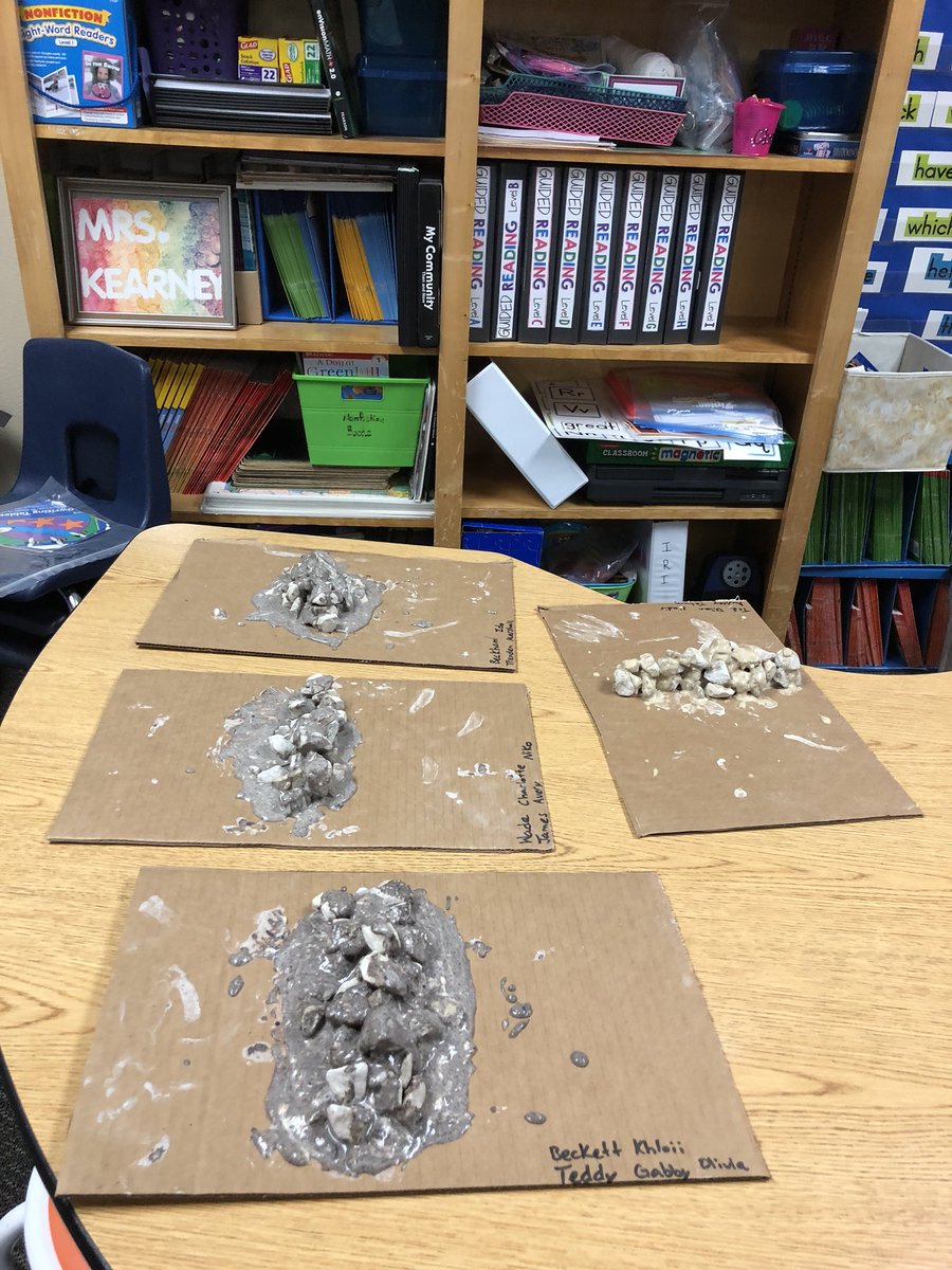 Saigling1st's tweet photo. Swipe right to see the walls that 1st graders carefully constructed. Each group worked together to determine the best mixture of mortar materials. We will test their strength on Monday! #saiglingshines #kidkonstruction https://t.co/NB0qU1G1oN