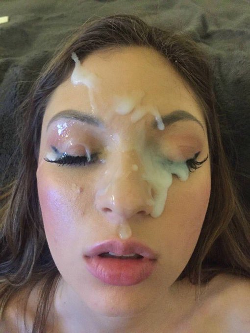 Thick gooey facial and eye cream #cumfaced #thickcum #bigload https://t.co/K1sZC8LHqV