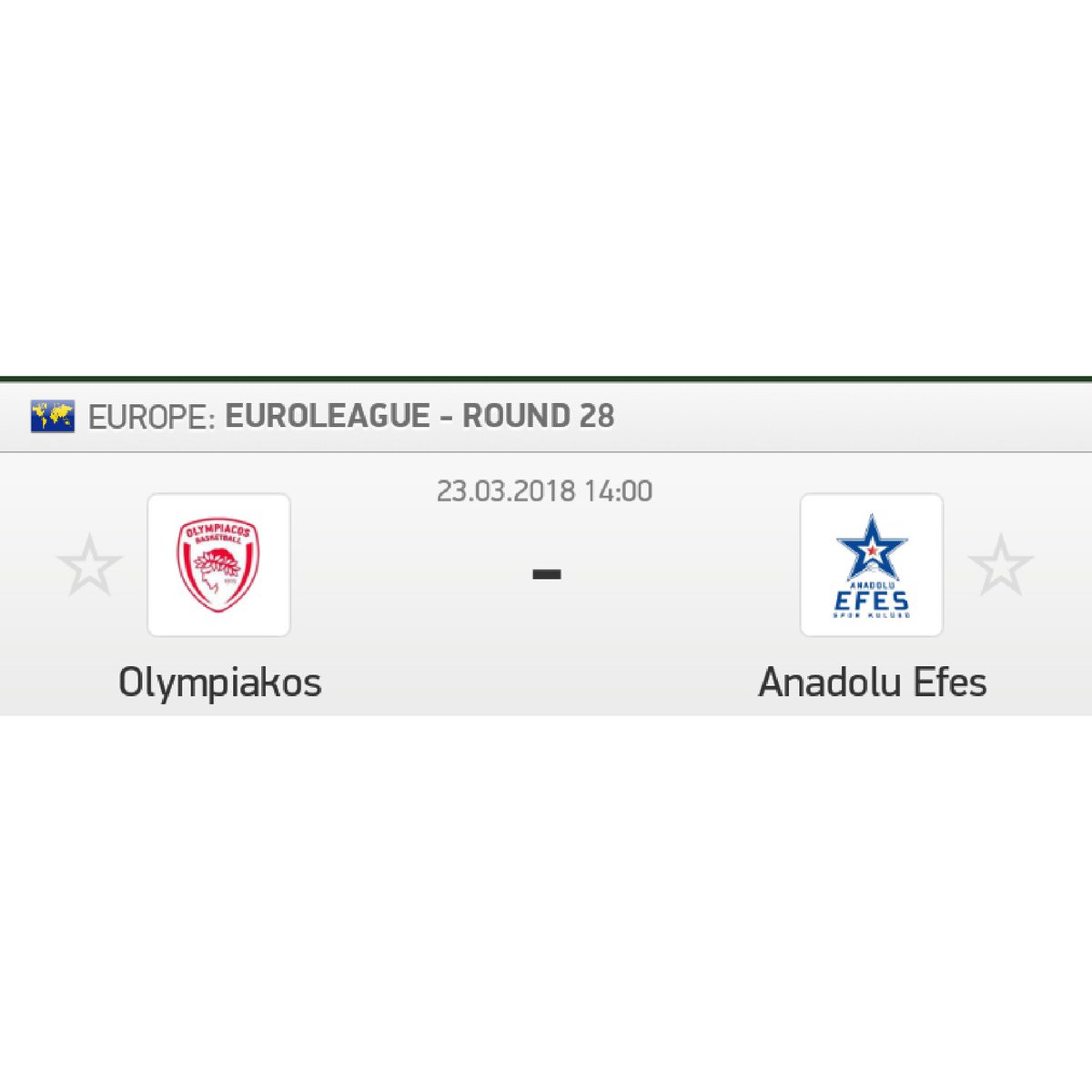 GochoTips's tweet image. #Directa #Euroleague 3-4
#Tipster #FreePick 
Olympiakos VS Anadolu Efes

#Pick Anadolu Efes RL+12.5