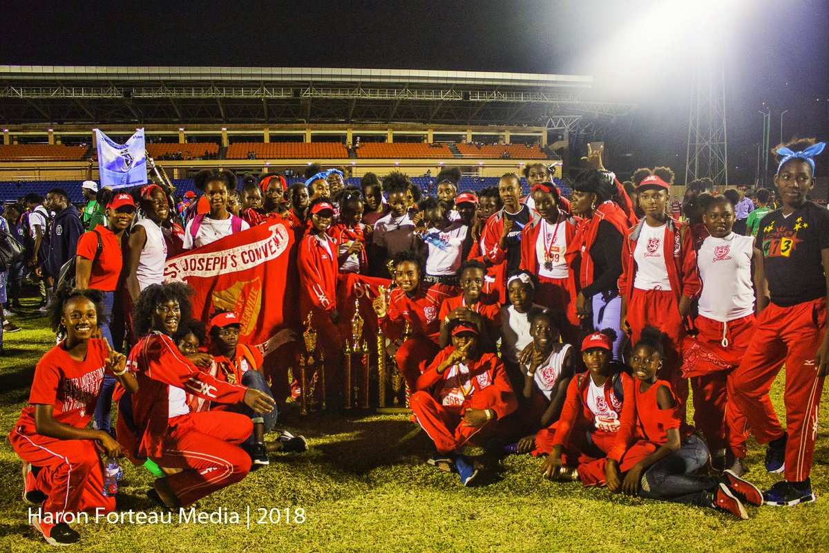 haron_f's tweet photo. Congratulations to The St Joseph Convent St Andrew's school for winning the girls division of #intercol2018 #grenada #SJCSA #SJCGrenville https://t.co/eM6An8g3sg