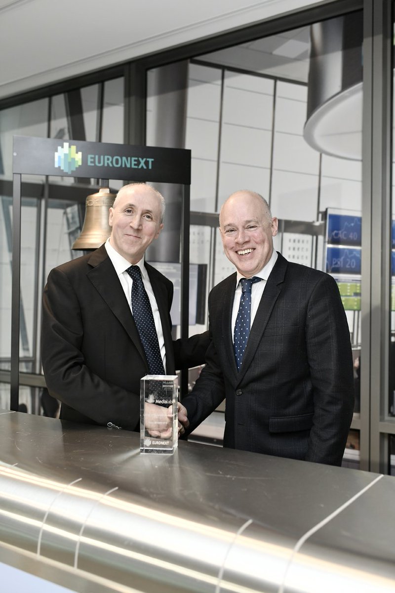 BlueBeesTx's tweet photo. #Aurgalys #PhilBerthon listing sponsor pour l'introduction en bourse de Media Lab $MLLAB sur #Euronext_Paris #Euronext_Access, spécialiste du logiciel pour chirurgien dentiste, 1ère tech italienne cotée depuis l'établissement des nouvelles règles de marché
https://t.co/LkHAsMohz1 https://t.co/DivYh4G1PN