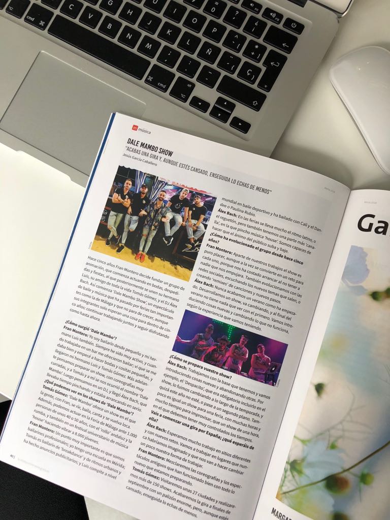 ¡Ya la tenemos aquí, ya es real! 🤩🤩🤩

<a href="/DalemamboShow/">Dalemambo.show</a> en <a href="/revistagrada/">Revista Grada</a> . ¡Todo un orgullo!