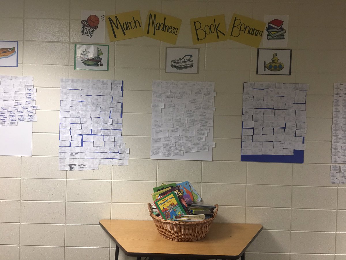 Our students are reading tons of books! #marchmadness #bookbonanza