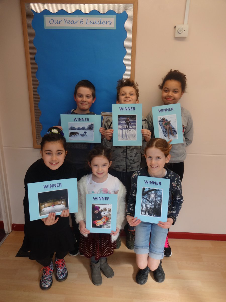 challockprimary's tweet image. Snow Photo Comp Winners...at last! We had so many entries it was really hard to choose.  Here are our 6 Winners who will each win their photo printed and framed.  We are also going to produce a 'photobook' for our entrance hall with winners and some of the other fantastic entries