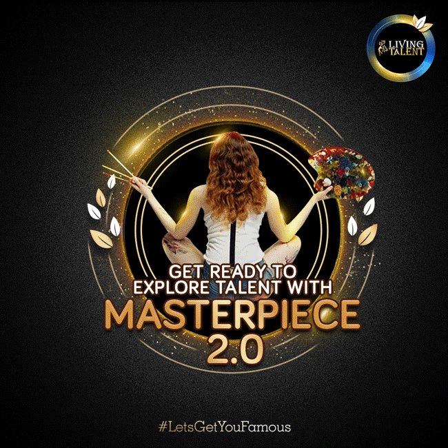 LivingTalents's tweet photo. One right step can take you miles towards your goal. Make this happen with Masterpiece 2.0. 

#LetsGetYouFamous #Season2ComingSoon #Masterpiece2018 #StayTuned https://t.co/lLlh5nsA4R