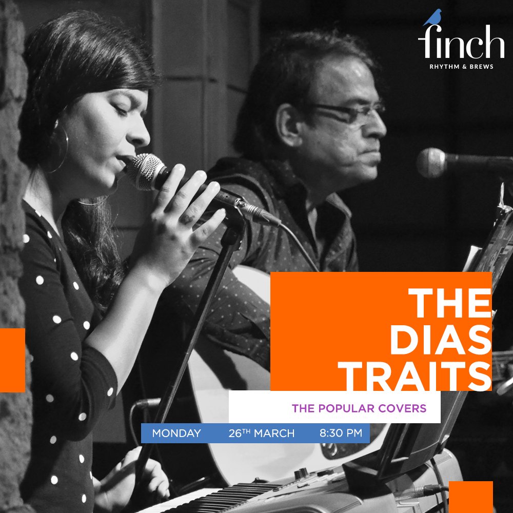 thefinchmumbai's tweet photo. It's to time unplug your earphones and tune to some great live music!
Be there to witness some lovely music by The Dias Traits .
Only at The Finch.
#LetsGoFinch
---------------------------
@furtados and @HarmanProIndia https://t.co/dwzism9428