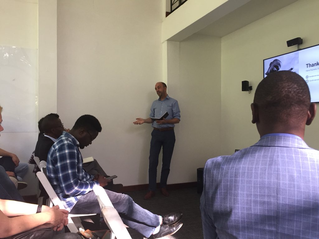 Great feedback from the investor panel advising Belgian startups how to take the next step in the Kenyan market and all of them give a big thumbs up to these high-promise companies!! #SiliconSavannah #goglobal #closethegap @StartupsBe