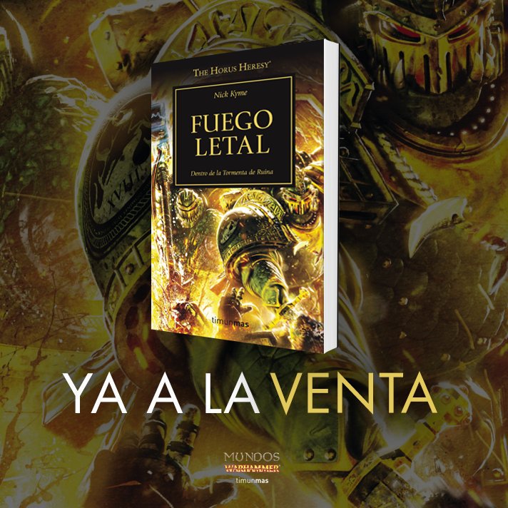 Nos despedimos hasta el lunes compartiendo el primer capítulo de «Fuego letal», volumen Nº 32 de la aclamada saga #TheHorusHeresy. 📖 ow.ly/NcMI30j7cto #Warhammer40000 cc/ <a href="/minotaurolibros/">Ediciones Minotauro</a>