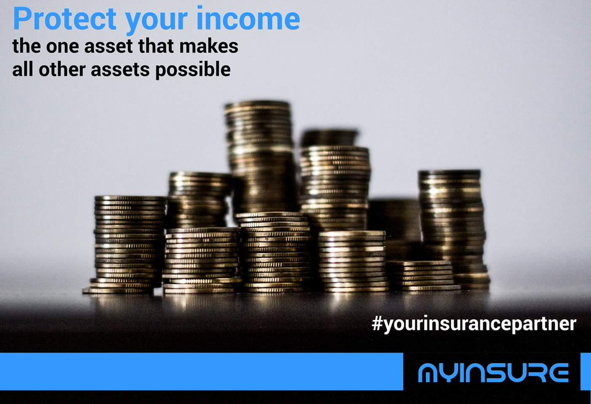 myinsure_ke's tweet image. Your ability to earn an income is by far your most valuable asset. Protect yourself. Get insured through us. #myinsure #yourinsurancepartner