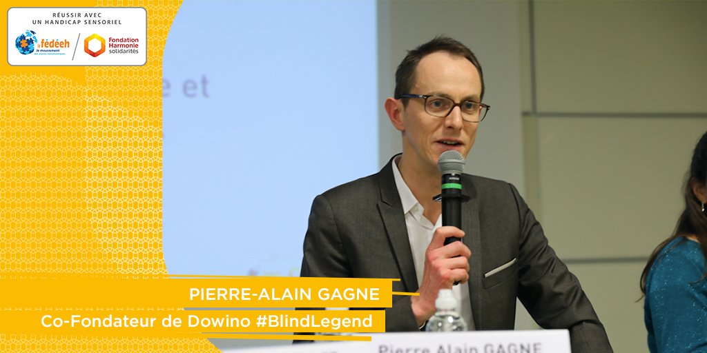 hmutuelle's tweet photo. .@pagagne80, gérant et co-fondateur de @Dowino_o partage Blind Legend, le jeu vidéo accessible pour les aveugles et malvoyants ! #SENSLAB https://t.co/TVsXnGW6sH