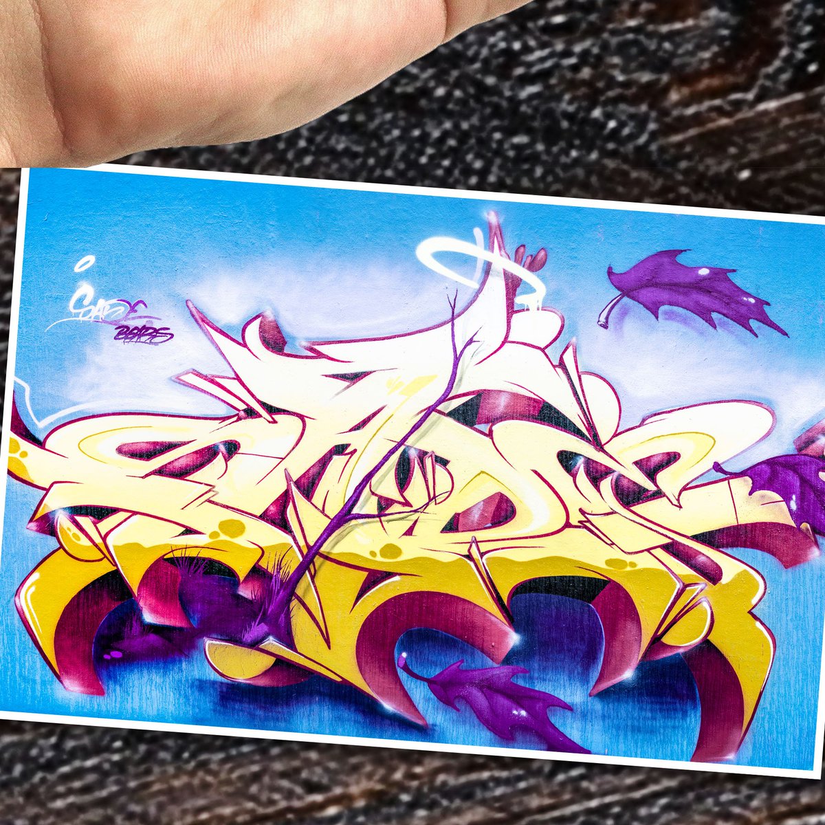 two2teps__'s tweet photo. 🎨 #Graffiti Love: Frankfurt 
#ffm #painting #streetart https://t.co/2IB4e5qjUX