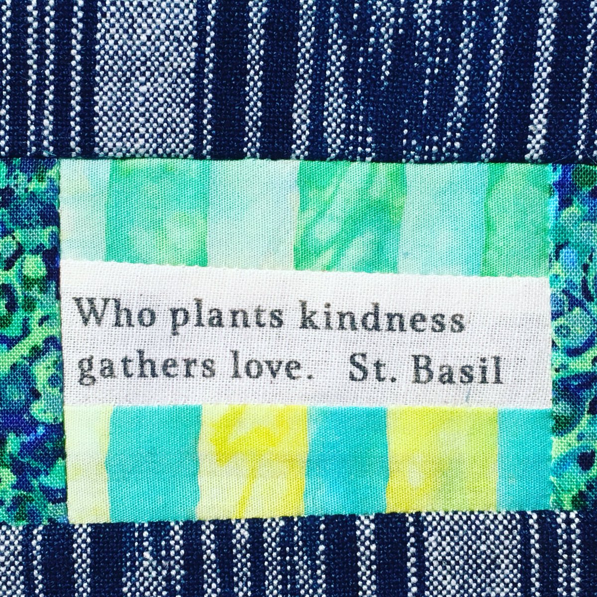 DebbieBlock14's tweet image. Today’s quilt quote