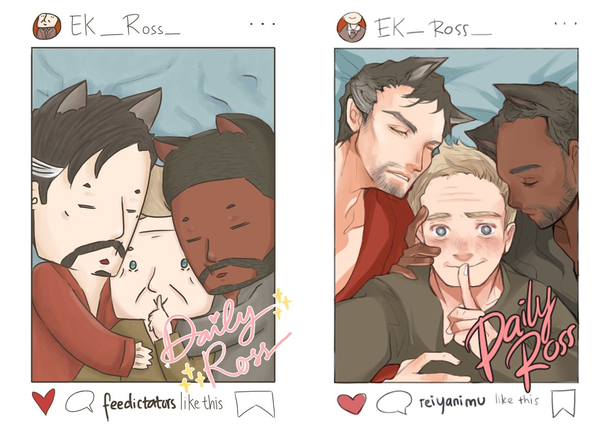 Justtayin's tweet photo. SELLING A5 FULLCOLOR 12p STRANGEVERPATHER mini doujin made by @Reiyanimu + me @feedictators at #OTPcon ! Please kindly visit booth 28 (Kuro & Reiya) DETAILS+PO https://t.co/dLbB18RUQC
RTs are 💕 🐷 #BlackPanther #DoctorStrange #everpanther #strangeross #Everstrange https://t.co/4PFWavKXib