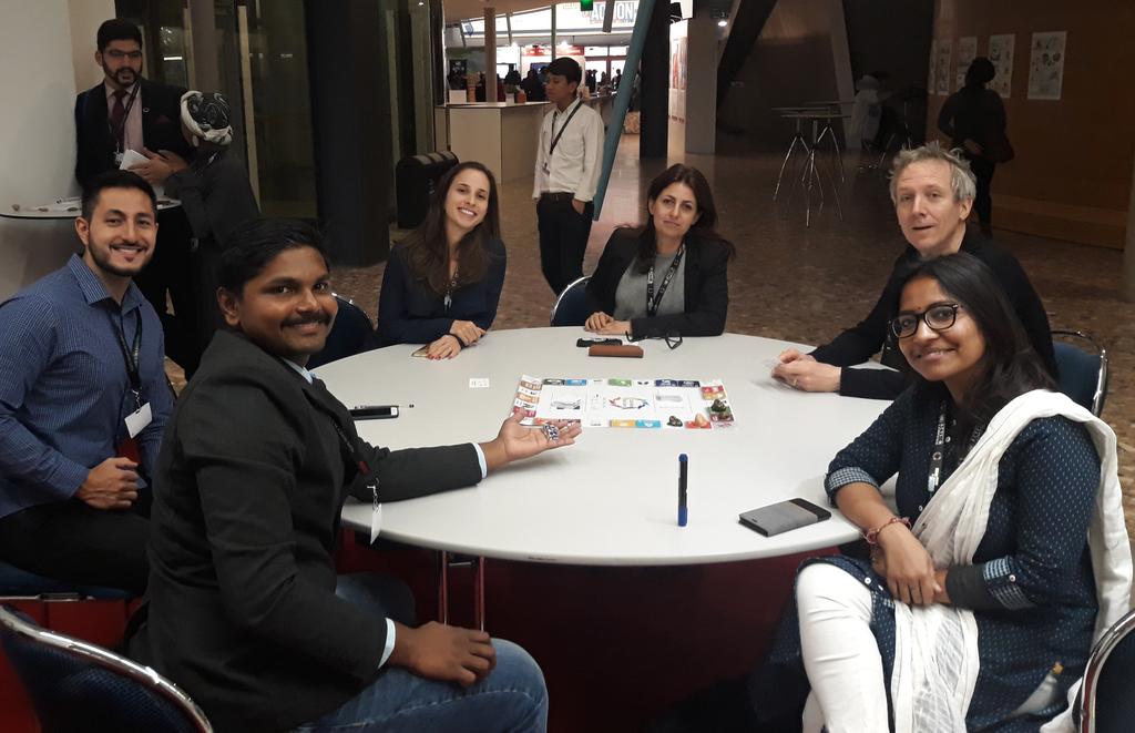 GuruNGovernance's tweet photo. Played Sustainable ideas game @SDGglobalFest @AanchalPsd :) its a great game to play with people from different parts of the country and their suggestive solutions to achieve the #SDGS #IntellectualGame #ListeningToPeople #EveryOpinionMatters #EveryGoalMatters #SDGglobalFest https://t.co/1enRm0RP92