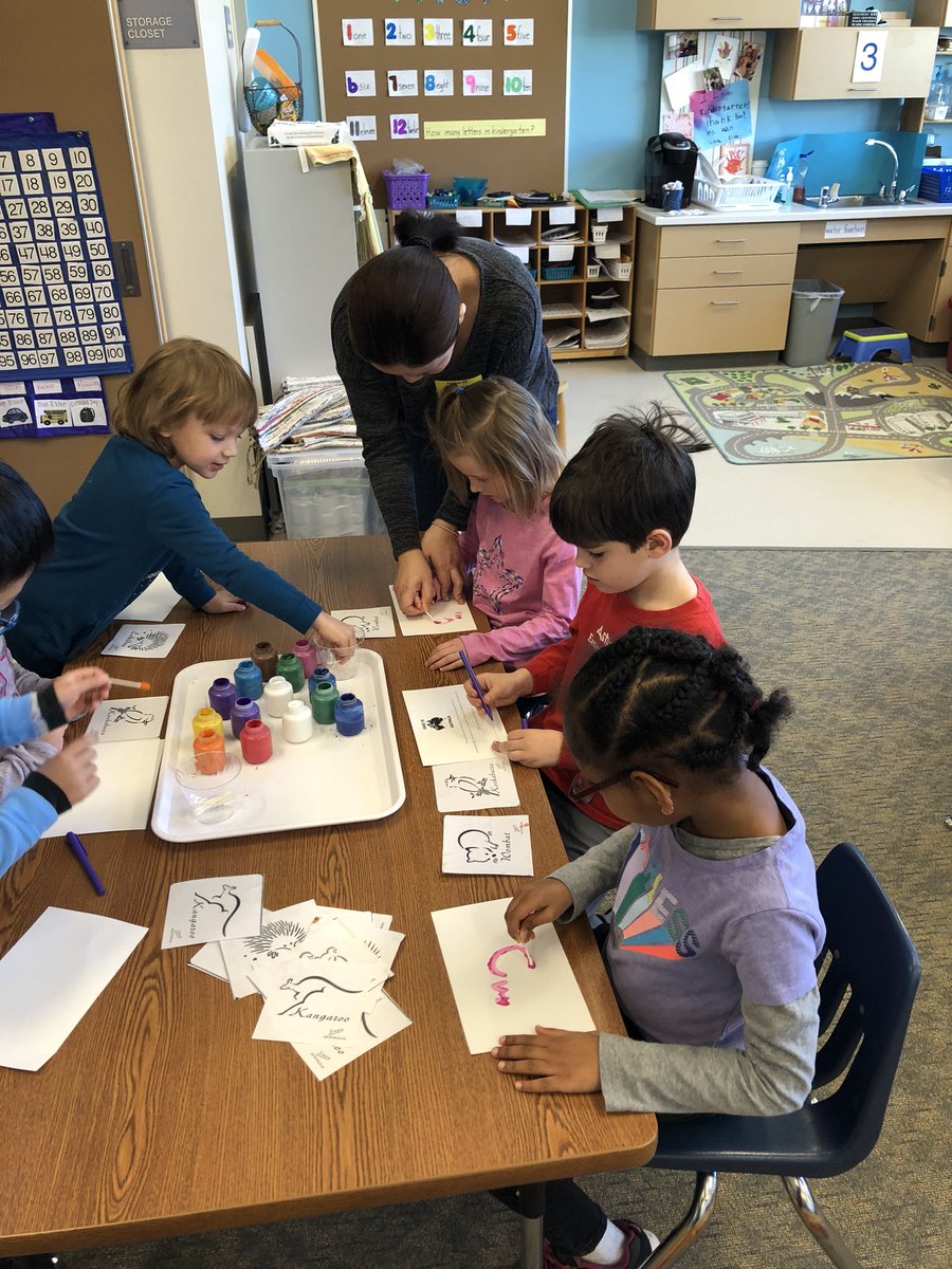 AshKTeam's tweet photo. Our first stop in Australia, painting Aboriginal Art. https://t.co/I6ZVSiIIwc