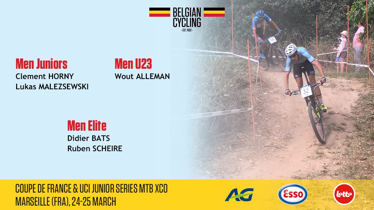 Belgian Cycling Team On Twitter Our Mtb Team Is In Marseille For The Coupe De France Uci Junior Series Xco This Weekend Https T Co Exifzo5ihs Cdfvtt Https T Co L7ykayl1rf