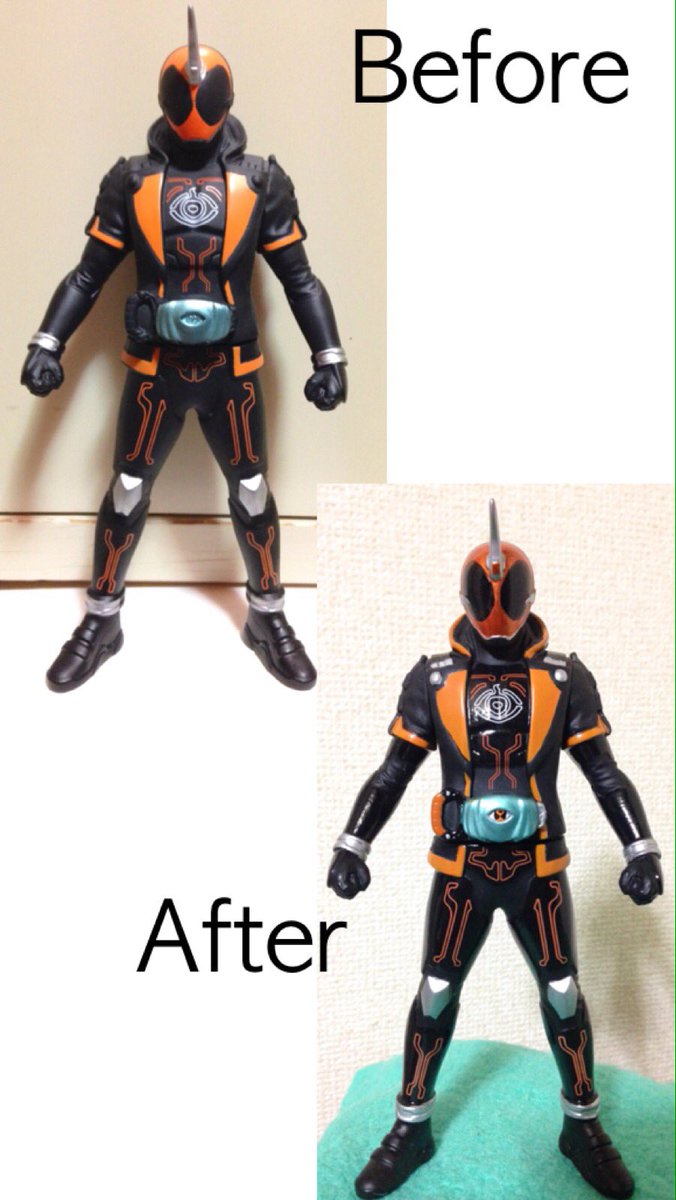 げんき 動画も見てね Pe Twitter レジェンドライダーヒストリー 仮面ライダーゴースト リペイント Kamen Rider Ghost Figure Custom Paint 仮面ライダーゴースト ニチアサフィギュア改造部 あなたのソフビ紹介 塗装 ソフビ T Co Ek0hvgd6kh