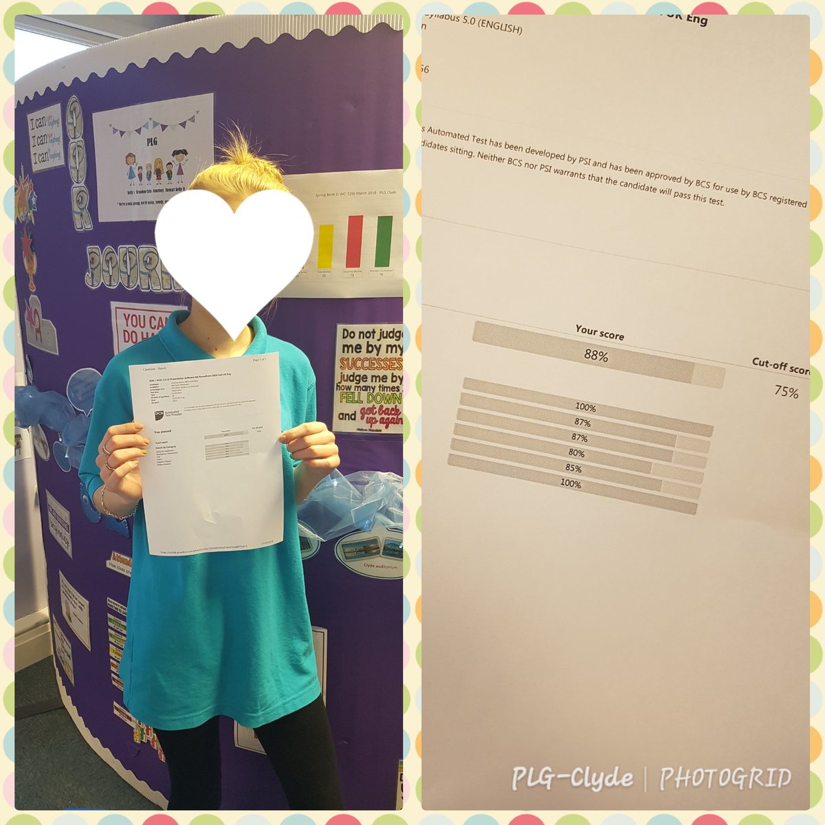 Sevenhills___'s tweet photo. Another success PLG-clyde student passed her MS PowerPoint ICT exam today very proud once again 😁 #fantasticwork #PLGCLYDE #keepupthehardwork #youcandoitifyouwantto #proud #youdidit https://t.co/4VLsJhFMc3