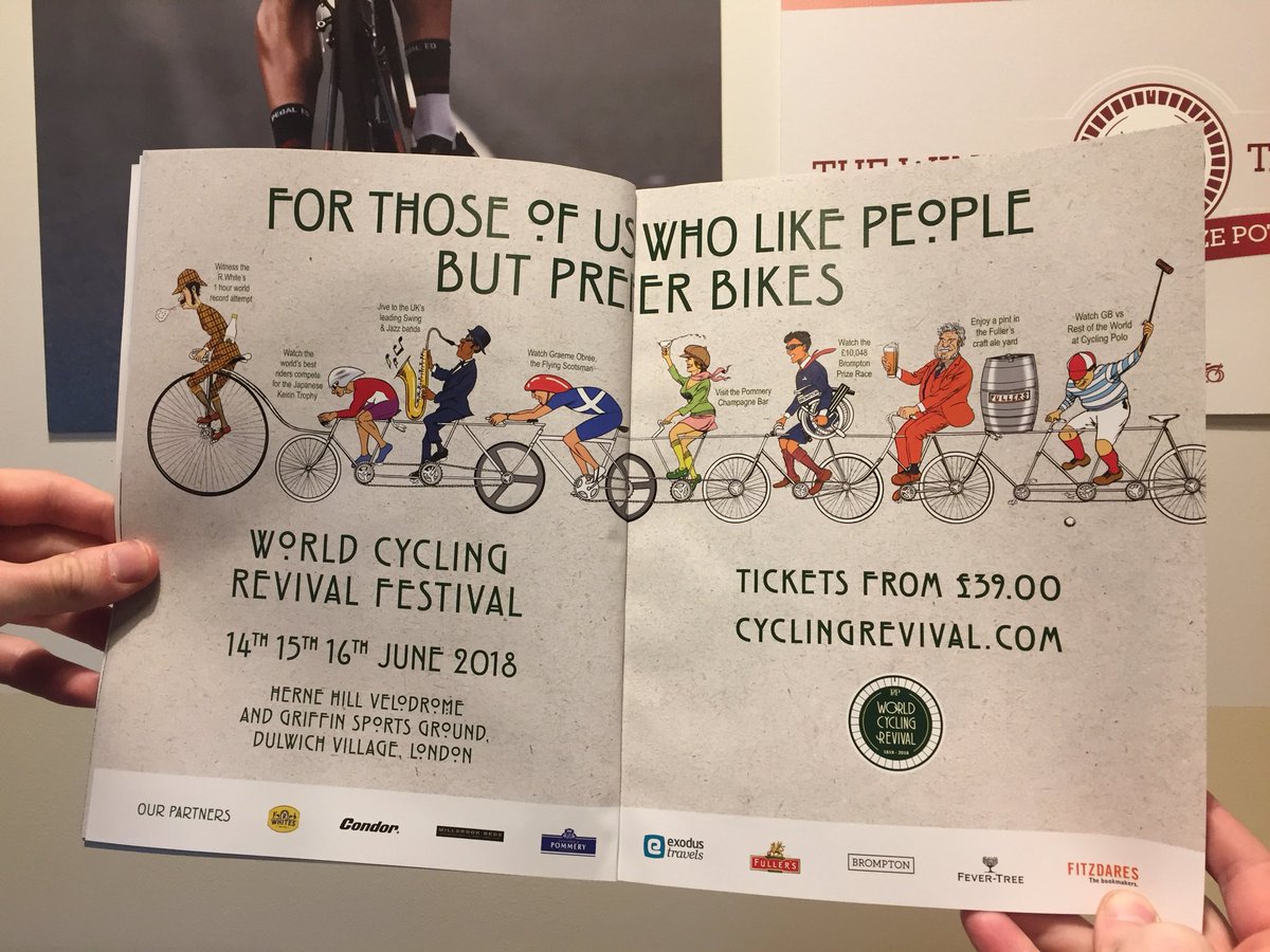 We’re in the esteemed bicycle publication <a href="/cyclist/">Cyclist magazine</a> this week, Nestled among the carbon fibre goodies... lookout for our beautiful map and poster too! #cyclist #cyclingrevival