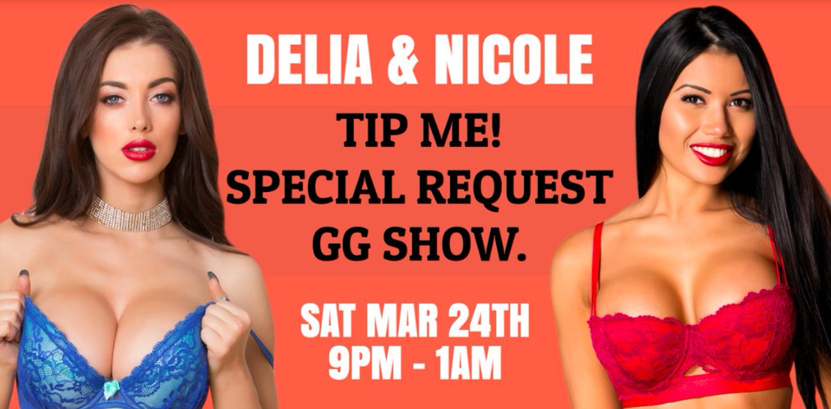 One more sleep until @nicolesnowxo  and @deliarosee1 and their girl on girl special on https://t.co/zfPHiKJk2K 🔥 https://t.co/gOhlj2JcGF