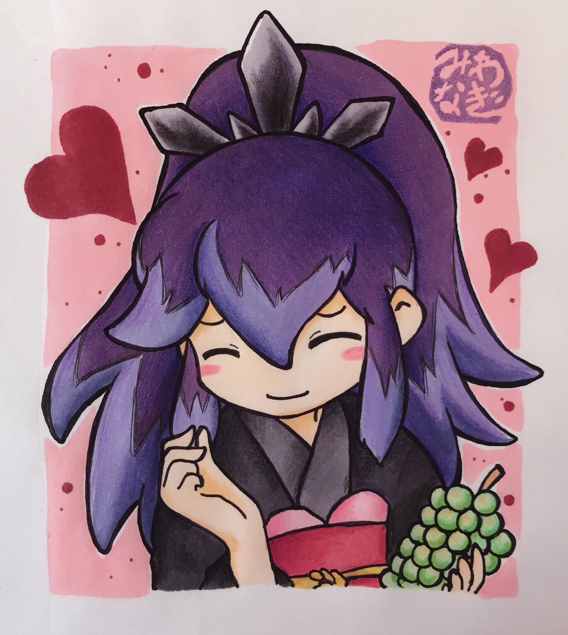 تويتر Reona على تويتر 笑顔可愛い百鬼姫 ๑ ㅂ ๑ 妖怪ウォッチクラスタさんの深夜のお絵描き６０分一本勝負 T Co Yk7dmlr8od