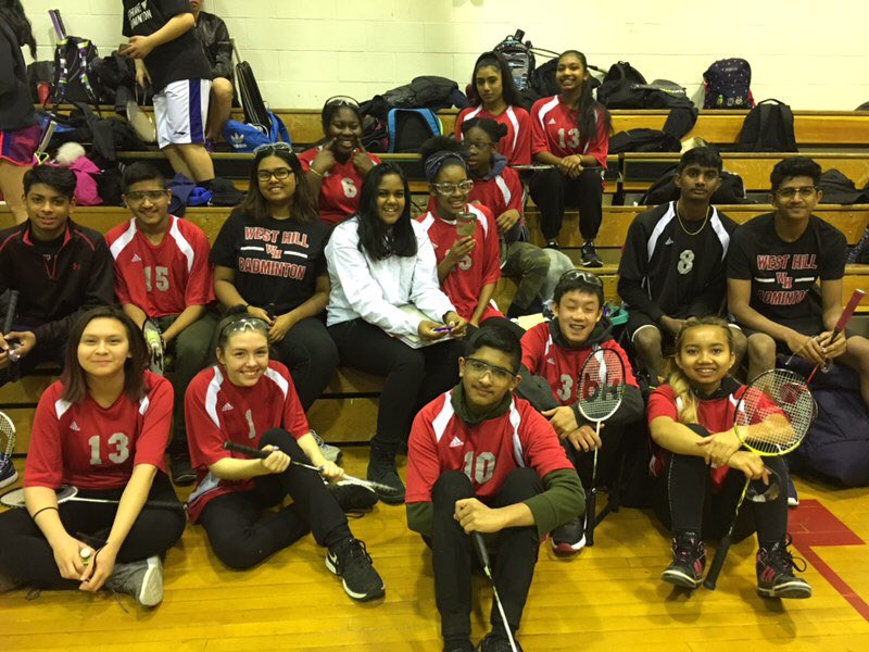 WHCIWarriors's tweet photo. Let the matches begin! Best of luck to our Varsity Badminton team today at the 2nd Annual Agincourt Badminton Tournament. @tdsb @TDSSAA_TDSB https://t.co/eS5KAIcJRY