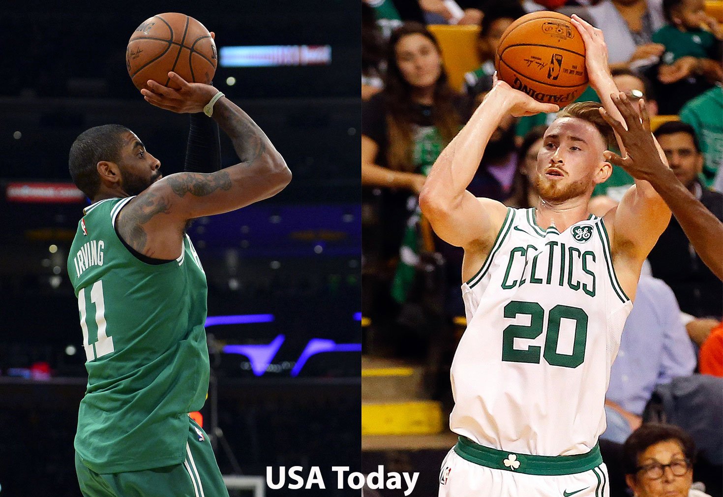 Happy birthday Kyrie Irving and Gordon Hayward! 