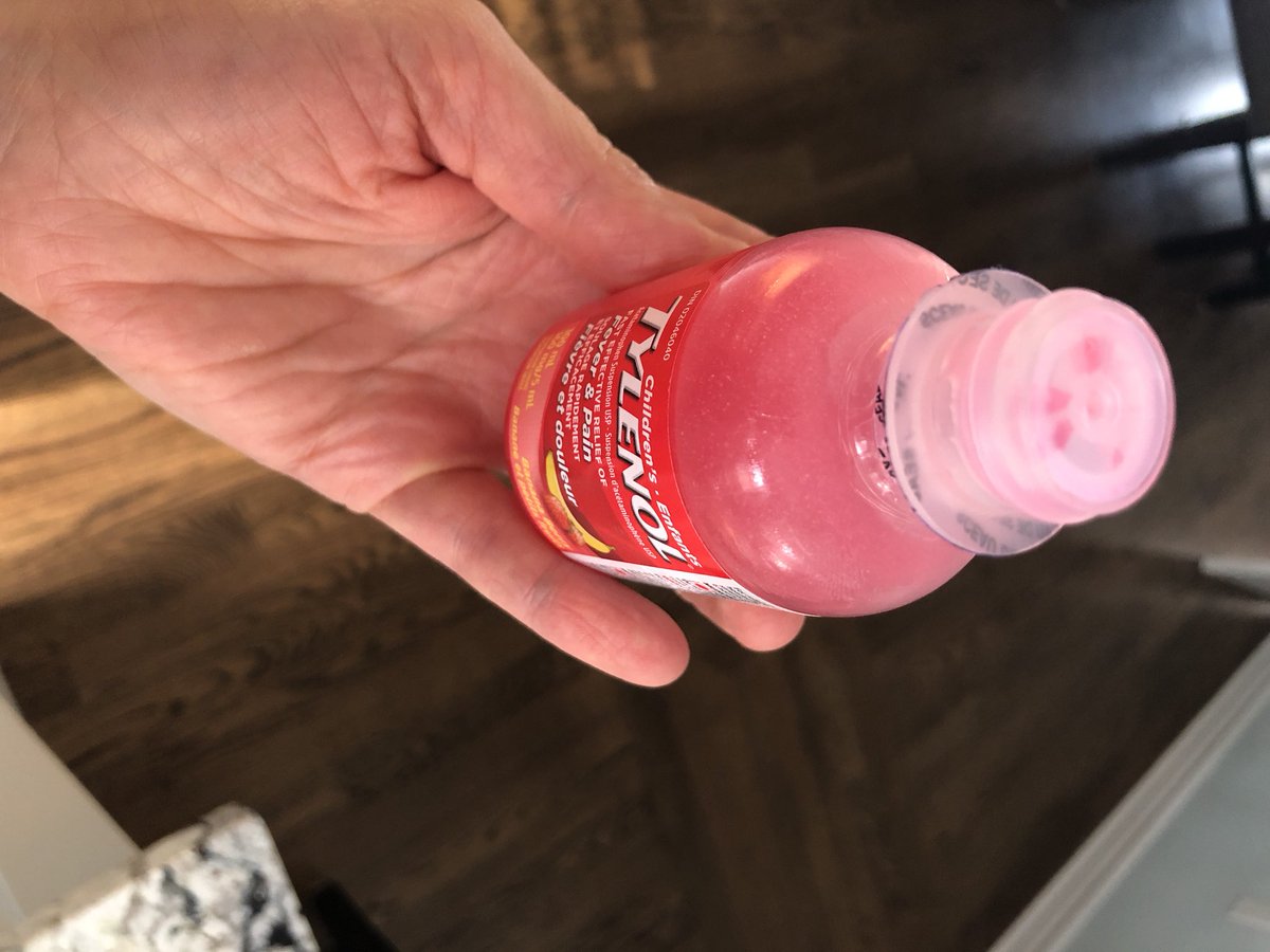 Jdmldnont's tweet photo. @tylenol could you at least include a syringe that fits the top of your children’s Tylenol? I’m so tired of the wasted medication. https://t.co/3SoLLl1yHl