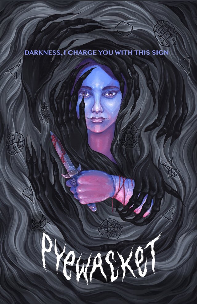 _adammacdonald's tweet image. PYEWACKET is finally out in the US today! Check it out! So grateful for the stellar reviews and a big thank you to @IFCMidnight for all their hard work!! #Pyewacket
